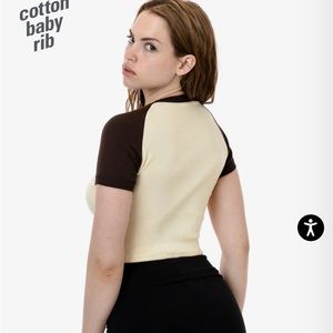 Los Angeles Apparel Raglan Baby Tee